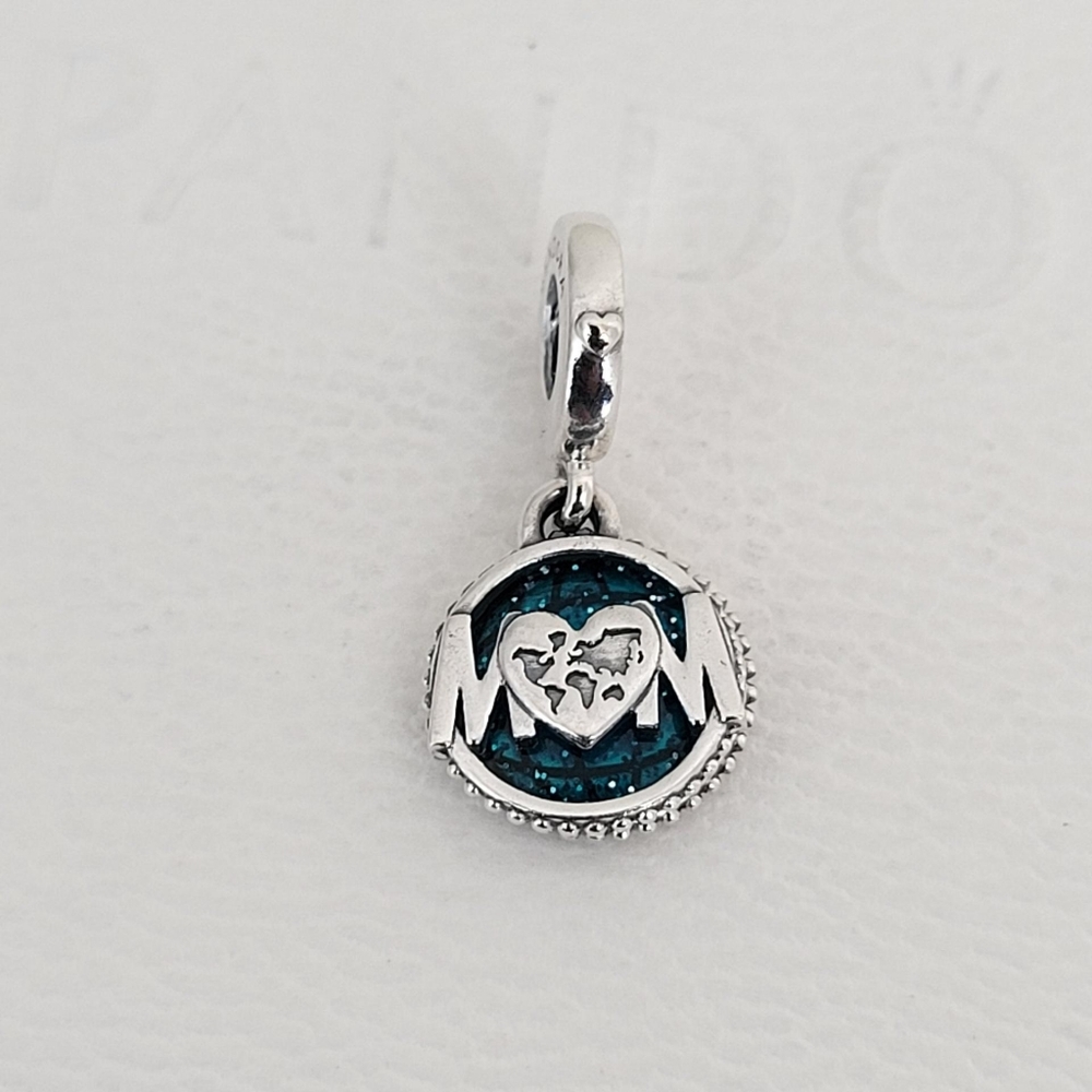 ♥️Authentic Pandora MOM DANGLE CHARM